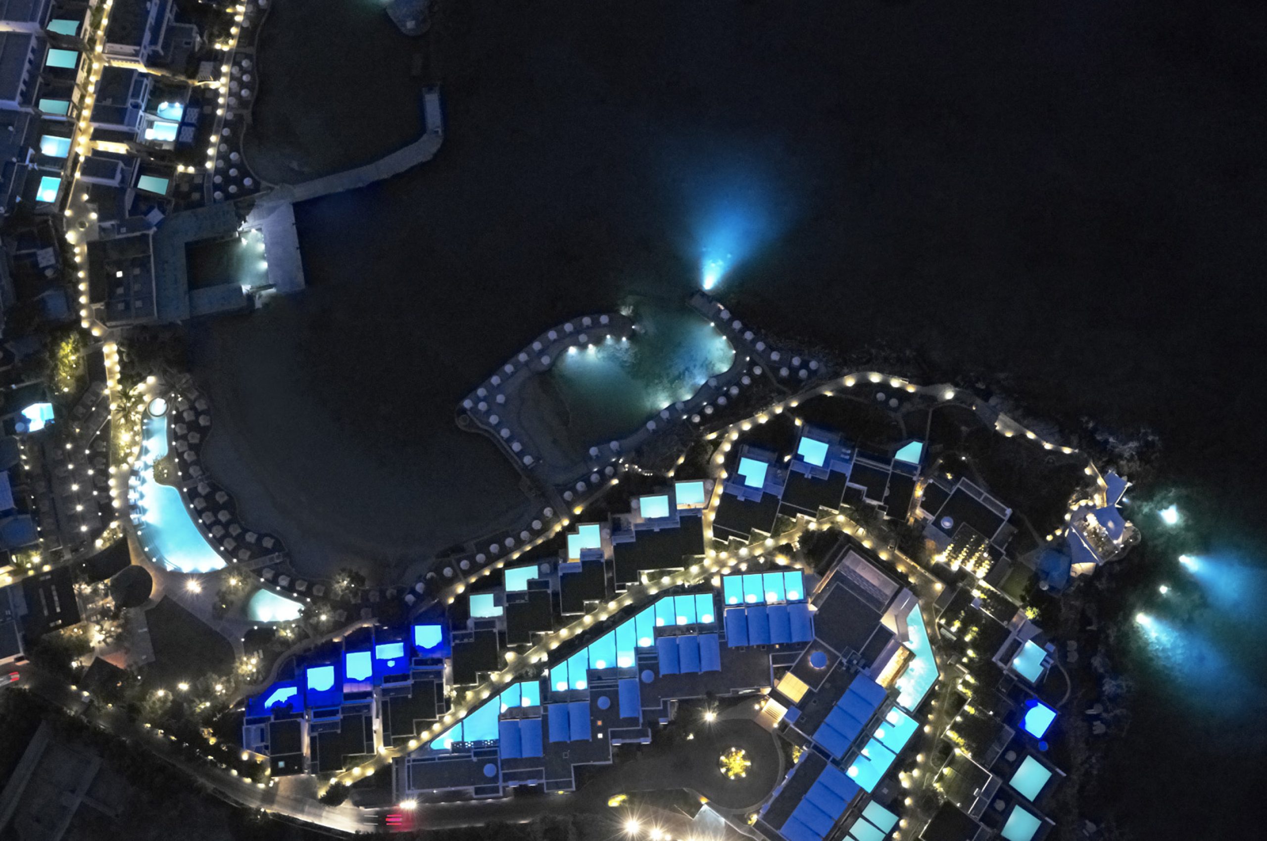 Elounda aerial