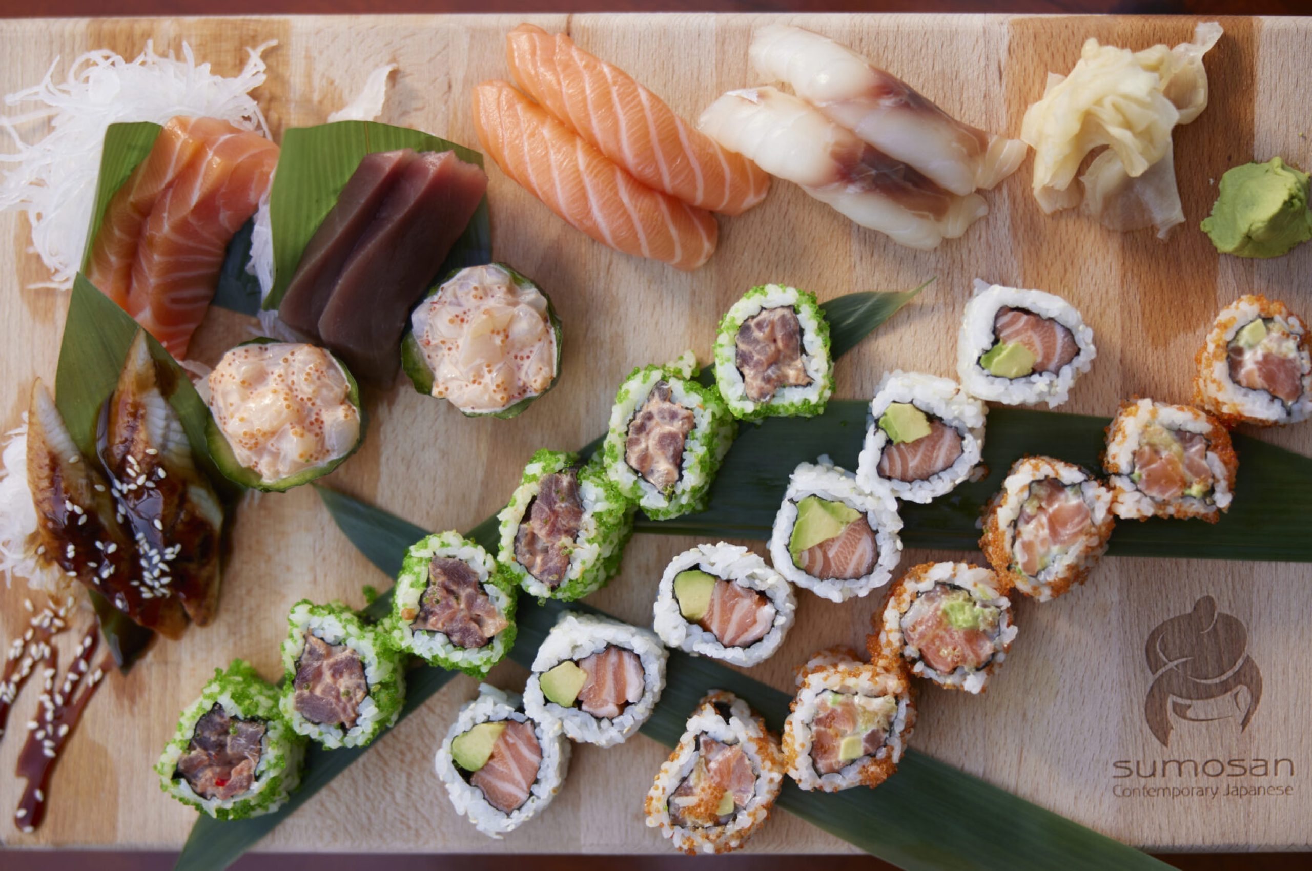 Sumosan sushi selection