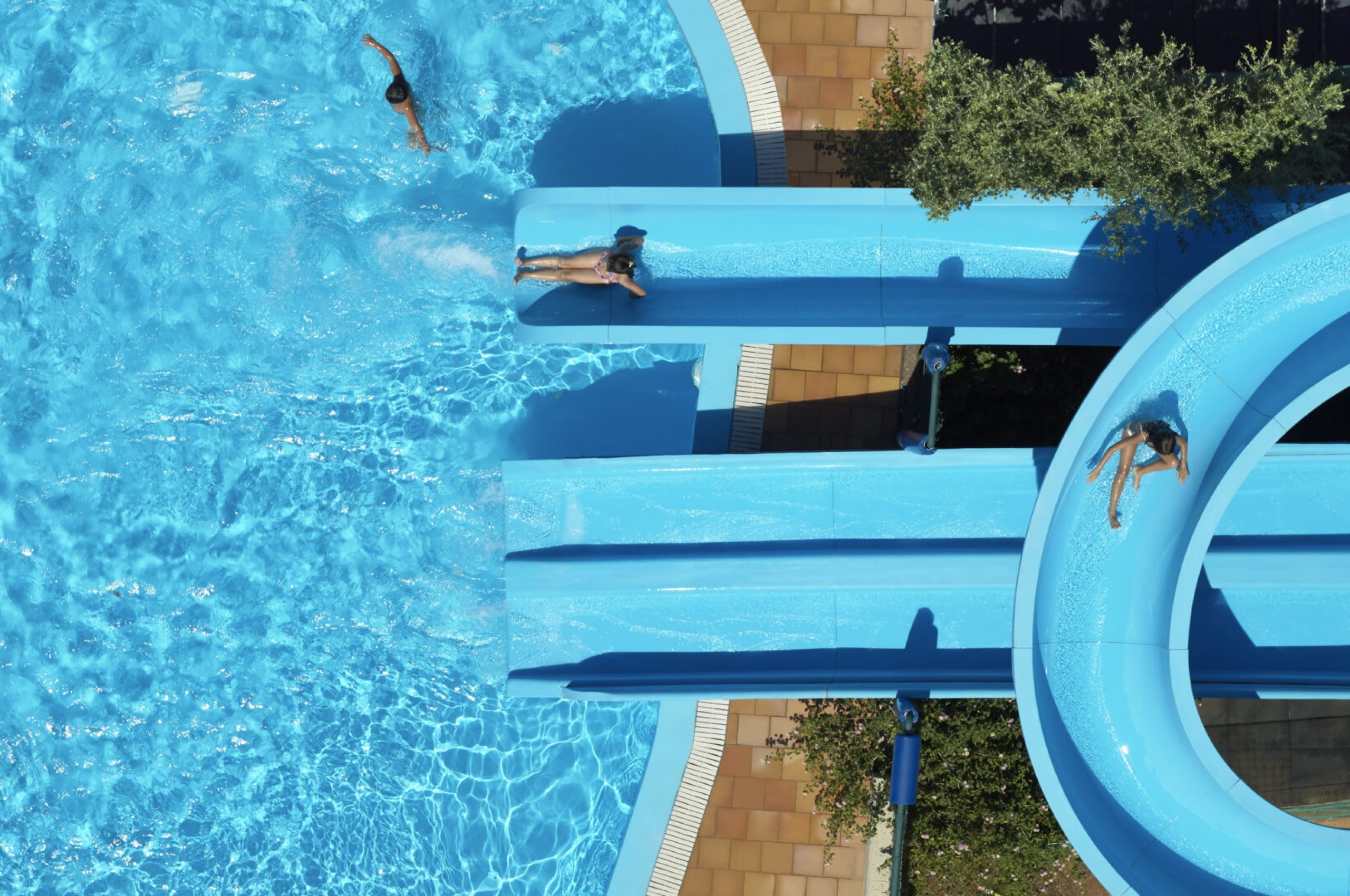 Waterslides