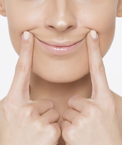 Portrait of beautiful woman. Beauty and Spa. Concept of skin care